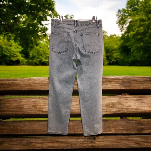 WHBM High-Rise Sculpt Straight Crop Jeans size 12 - Picture 2 of 6